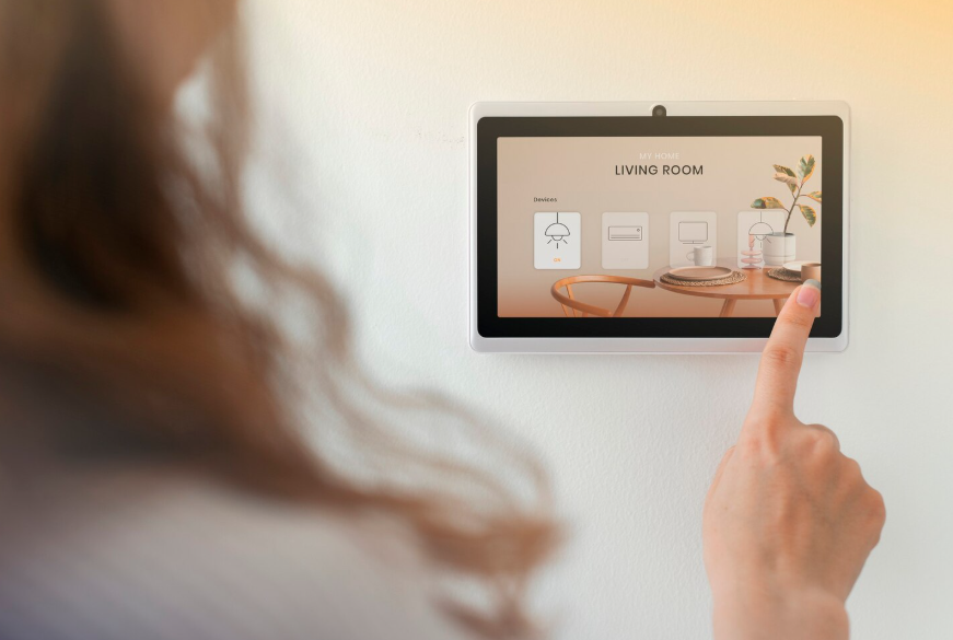 smart thermostat control illustrating do energy efficiency upgrades increase home value